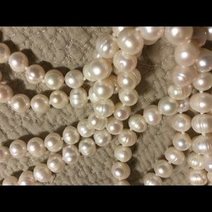 45” Knotted Fresh water 8mm Freshwater pearls